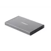 Obudowa zewnętrzna HDD/SSD NATEC Rhino GO — 2,5 cala SATA, 9,5 mm, USB 3.0, aluminium, szary, do 4 TB