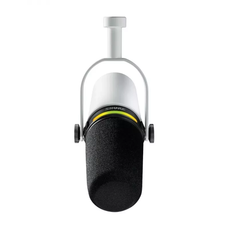 Shure MV7+-W - mikrofon lektorski/wokalny ze złączem XLR/USB-C, biały