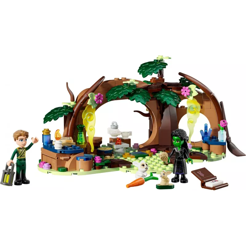 LEGO zestaw Kryjówka Elfaby 75687 — zestaw do zabawy z 3 minifigurkami