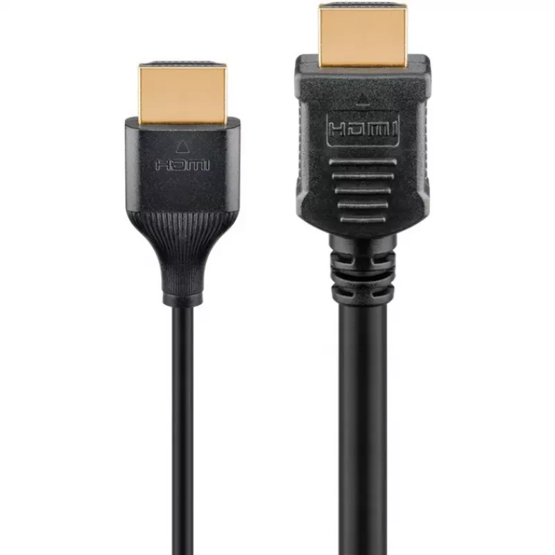 Kabel HDMI WENTRONIC 75294 — smukła konstrukcja, obsługuje 4K 60 Hz