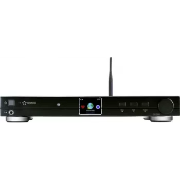 Renkforce RF-DAB-IR1700 adapter radiowy Radio internetowe, DAB+, UKF, WLAN, LAN, Bluetooth®, DLNA Obsługa DLNA Aluminium (szczotkowane) (MA-20)