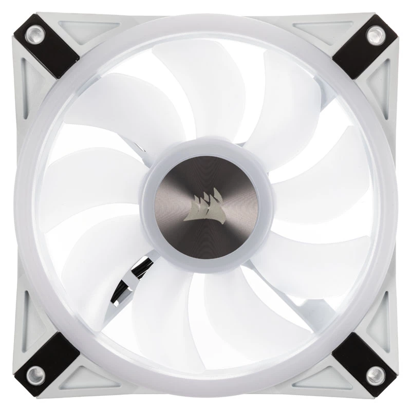 Corsair iCUE QL120 120mm ARGB wentylator obudowy - Biały