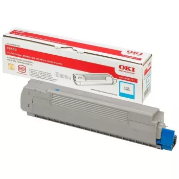 Toner OKI 43487711 cyjan do 6000 stron