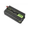 Green Cell INV09 zasilacz/przetwornica samochodowa 1000 W Czarny