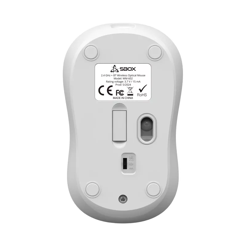 Sbox WM-602 Biały Wireless