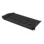 Lanberg AK-1014-B Półka 19 cali 1U 483x220 mm, 25 kg, czarna