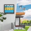 Cyfrowa stacja pogodowa Bresser Optics 7003220 Czarny LCD Wi-Fi