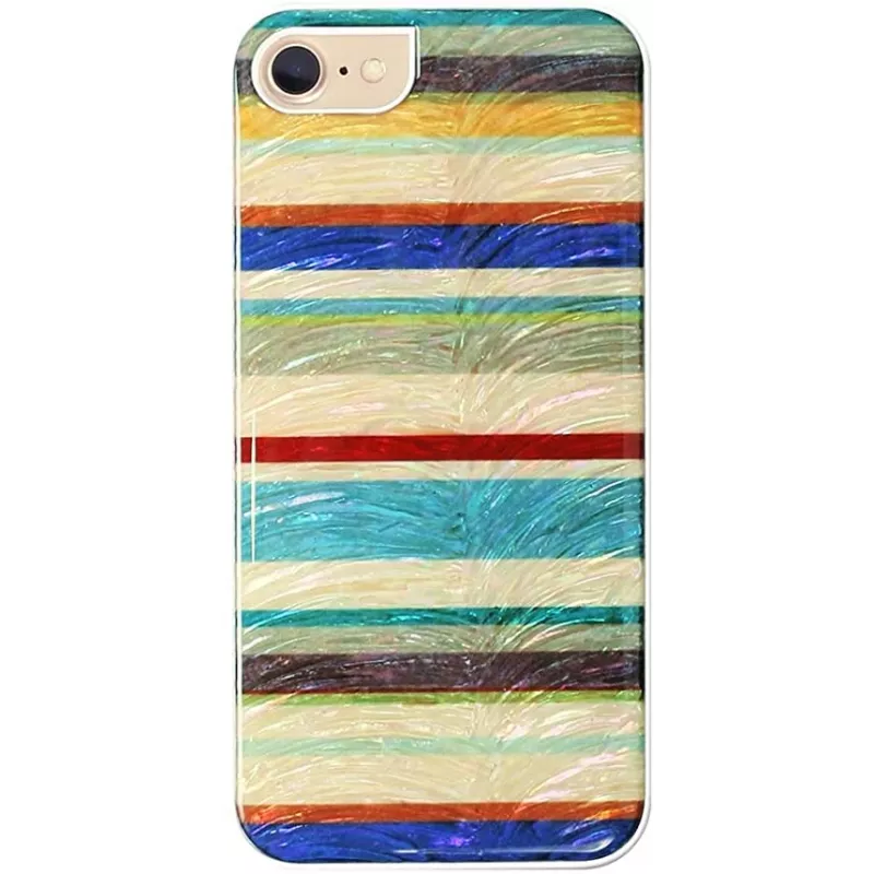 Etui ochronne iKins do Apple iPhone 8/7, białe, wąskie dopasowane