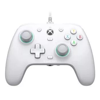 Przewodowy gamepad USB GameSir G7 SE biały do Xbox One, Xbox Series X/S USB‑C 3 m kabel D‑pad Wyciszenie mikrofonu Przycisk trybu