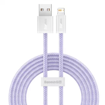 Kabel Baseus Dynamic USB na Lightning, 2.4 A, 2 m (fioletowy)