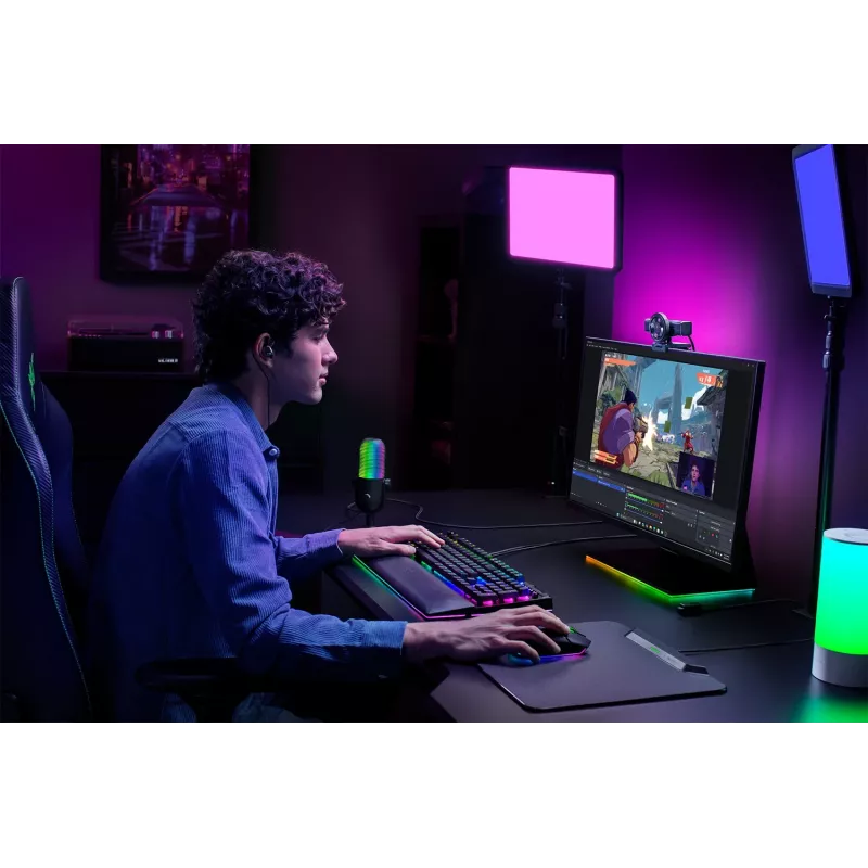 Razer | Kamera internetowa | Kiyo V2 | MJPEG do 4K 30 FPS, 1080p 60 FPS, YUY2 do 4K 15 FPS, 1080p 60 FPS, NV12 do 4K 20 FPS, 1080p 60 FPS