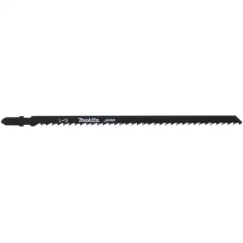 Makita L-10 - Stichsägenblatt - für Holz, Kunststoff, Sperrholz, furniertes Holz, Polyvinylchlorid (PVC) - 5 Stücke - T-Schaft - Länge: 180 mm - für M