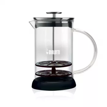 Bialetti Cappuccinatore Vetro 6tz ręczny spieniacz do mleka 330ml