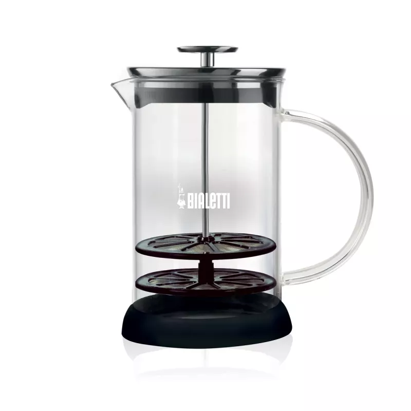 Bialetti Cappuccinatore Vetro 6tz ręczny spieniacz do mleka 330ml