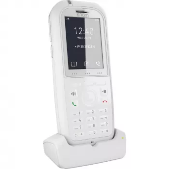Słuchawka telefoniczna DECT Snom M90 z identyfikacją rozmówcy, biała