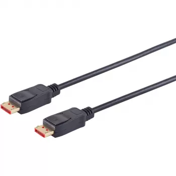 Kabel DisplayPort S/CONN 10-76015 0,5 m czarny