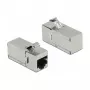 Moduł Keystone DeLOCK gniazdo RJ45 na gniazdo RJ45 Kat.6A 90° kątowe