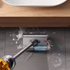 Dyson V12 Submarine 3-w-1 odkurzacz bezprzewodowy suchy/mokry HEPA bezworkowy 0,35 L Nikiel, Żółty