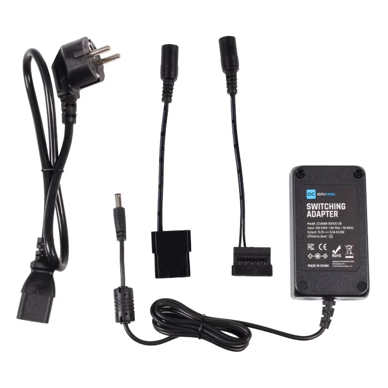 adapter kablowy Alphacool 15734 Czarny do ES Orbiter 360 TS