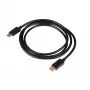 Kabel DisplayPort Akyga AK-AV-10, męski–męski, pozłacane wtyki, 1,8 m, czarny