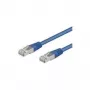 Wentronic Goobay CAT 5e kabel krosowy, F/UTP, niebieski, 20 m - CCA miedź Mix (50863)