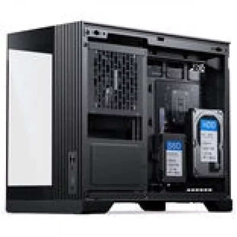 Obudowa komputerowa PHANTEKS XT V3, mini obudowa, mATX, szkło hartowane - w zestawie 3 wentylatory 120 mm, czarna