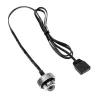XSPC ARGB LED Verschlussstopfen, G1/4, 5V 3Pin - chrom