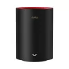 Cudy M3000 2-Pack Dwuzakresowy (2.4 GHz / 5 GHz) Wi-Fi 6 (802.11ax) Czarny, Czerwony 1 Wewnętrzna