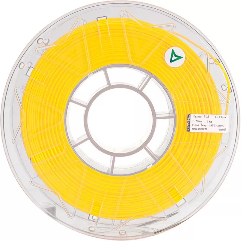 Materiał do druku 3D Creality 3D 3301010469 Kwas polimlekowy PLA Żółty 1 kg