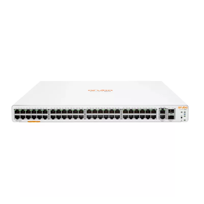 HPE Networking Instant On 1960 48G 2XT 2XF Switch Europe (JL808A#ABB) - (Następca HPE 1950 48G 2SFP+ 2XGT Switch (JG961A#ABB))