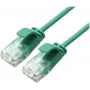 ROLINE GREEN UTP kabel krosowy Cat.6A (klasa EA), LSOH, cienki, Green, 1,5 m (21.44.3934)