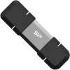 Silicon Power SP128GBUC3C51V1S Pamięć USB 128 GB USB Type-A / USB Type-C 3.2 Gen 1 (3.1 Gen 1) Czarny, Srebrny