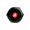 DimasTech wandaloodporny przycisk 22 mm Czarnyline Dot RGB PD223