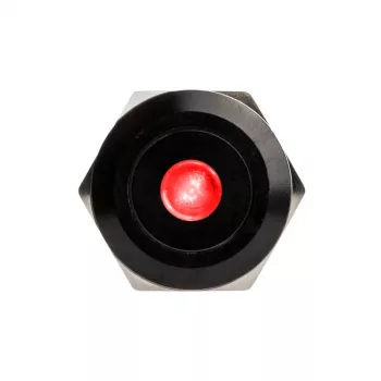DimasTech wandaloodporny przycisk 22 mm Czarnyline Dot RGB PD223