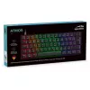 Mechaniczna klawiatura gamingowa Speedlink ATMOS RGB — kompaktowy układ, podświetlenie RGB