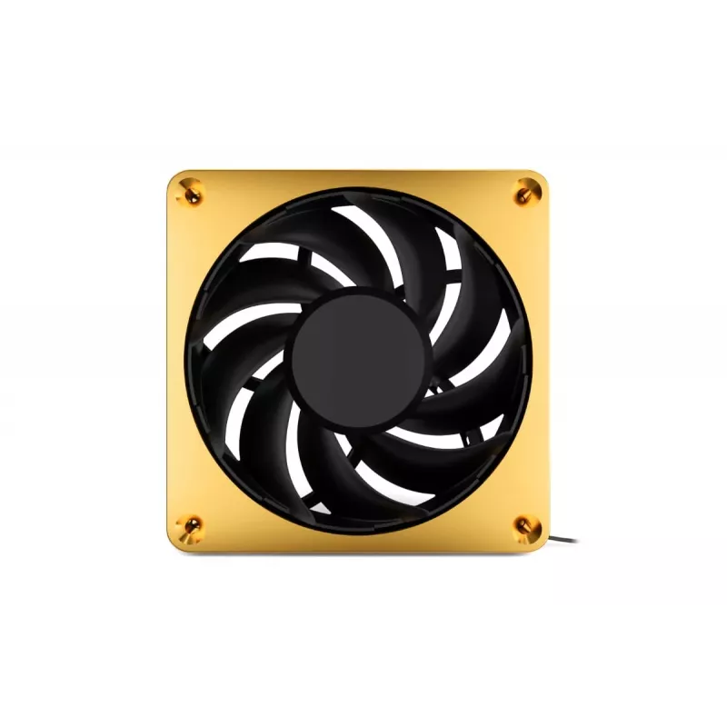 Moduł wentylatora Alphacool 13854 z tworzywa sztucznego Czarny Złoty 12 V 320 g