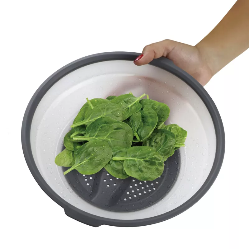 Osłona na żywność JATA HACC4530 Szary Biały Okrągła 26 cm