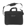 Torba na laptopa Tellur TLL611312 do laptopów 15,6-calowych, Cozy Czarny, wyściełana komora, kieszenie zapinane na zamek
