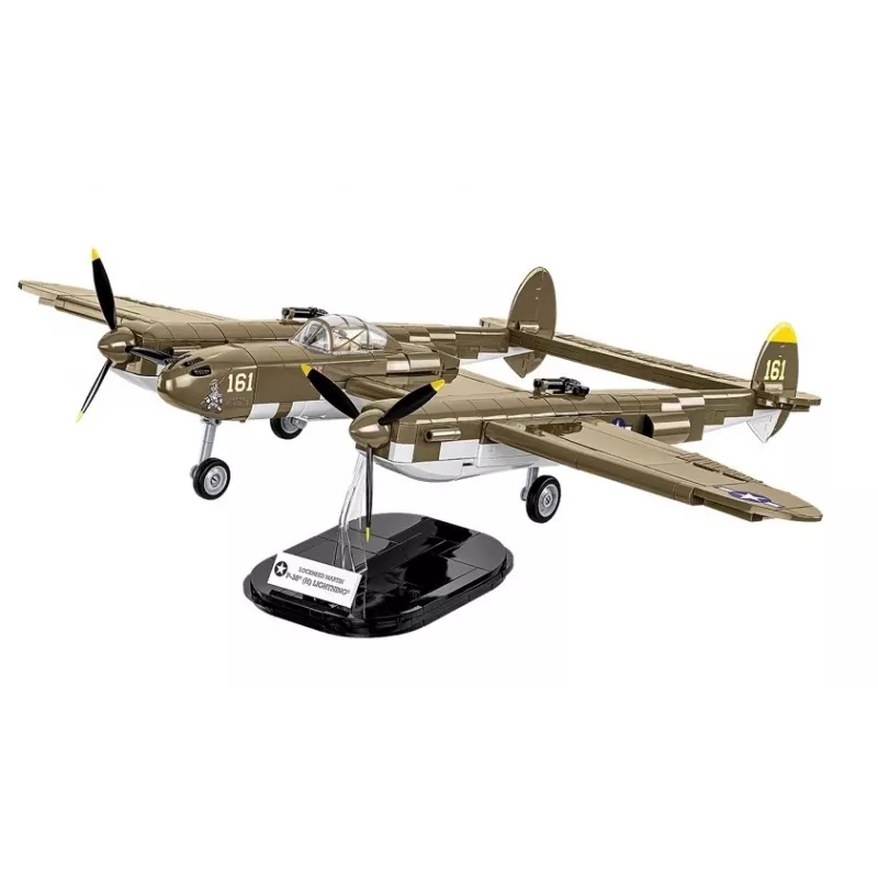 Cobi Klocki Lockheed P-38H Lightning zestaw 5763 — model w skali, kolekcjonerski model samolotu