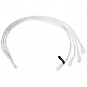 Kabel rozdzielający RGB Alphacool 18730 z tworzywa sztucznego biały 600 mm
