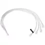 Kabel rozdzielający RGB Alphacool 18730 z tworzywa sztucznego biały 600 mm
