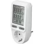 Goobay 64589. Wyświetlacz: LCD. Źródło zasilania: AC, Prąd (maksymalny): 16 A, Maks. moc: 3680 W. Szerokość: 146 mm, Głębokość: 70 mm, Wysokość: 74,5 mm (64590)
