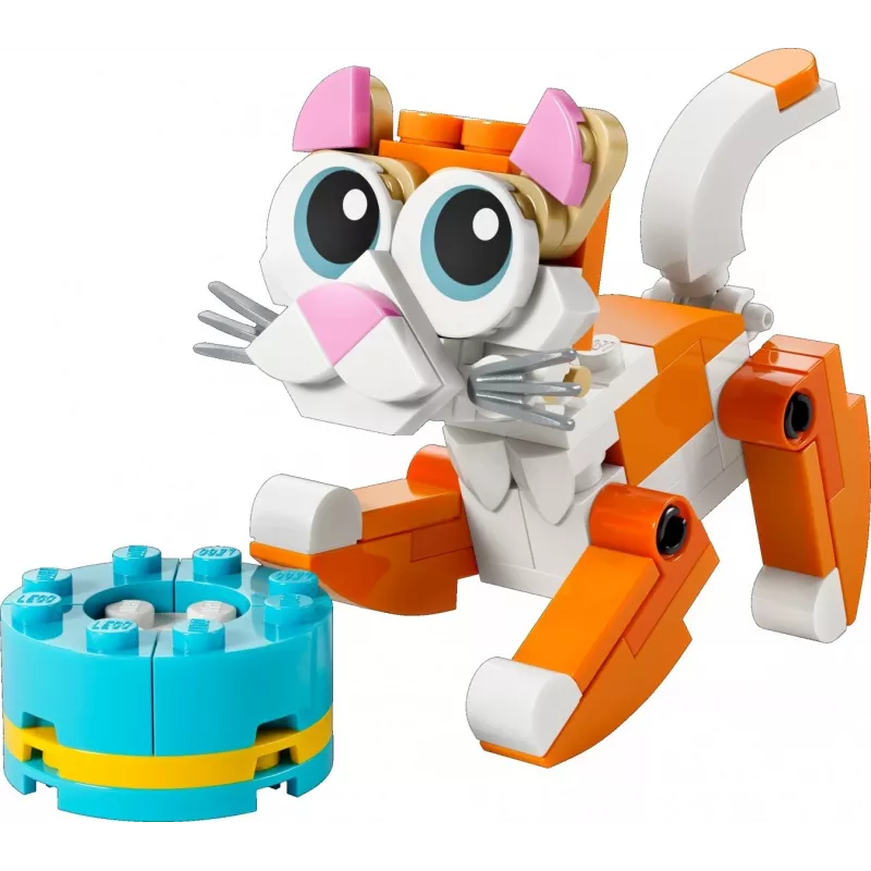 Blocks Creator 30714 Pomarańczowy Kot