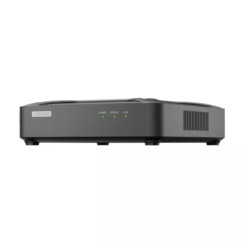 Serwer do monitoringu sieciowego Synology VS600HD, Gigabit Ethernet, 600 fps, 4K (3840×2160), 2×HDMI, 2×USB-A, wejście/wyjście audio