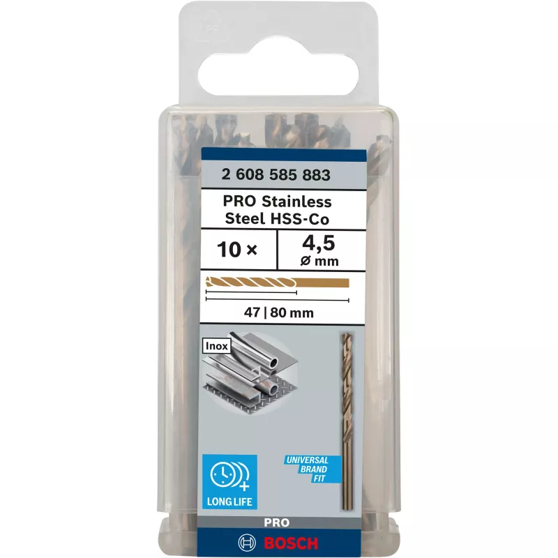 Wiertła kręte Bosch HSS Cobalt 2608585883 5-13mm