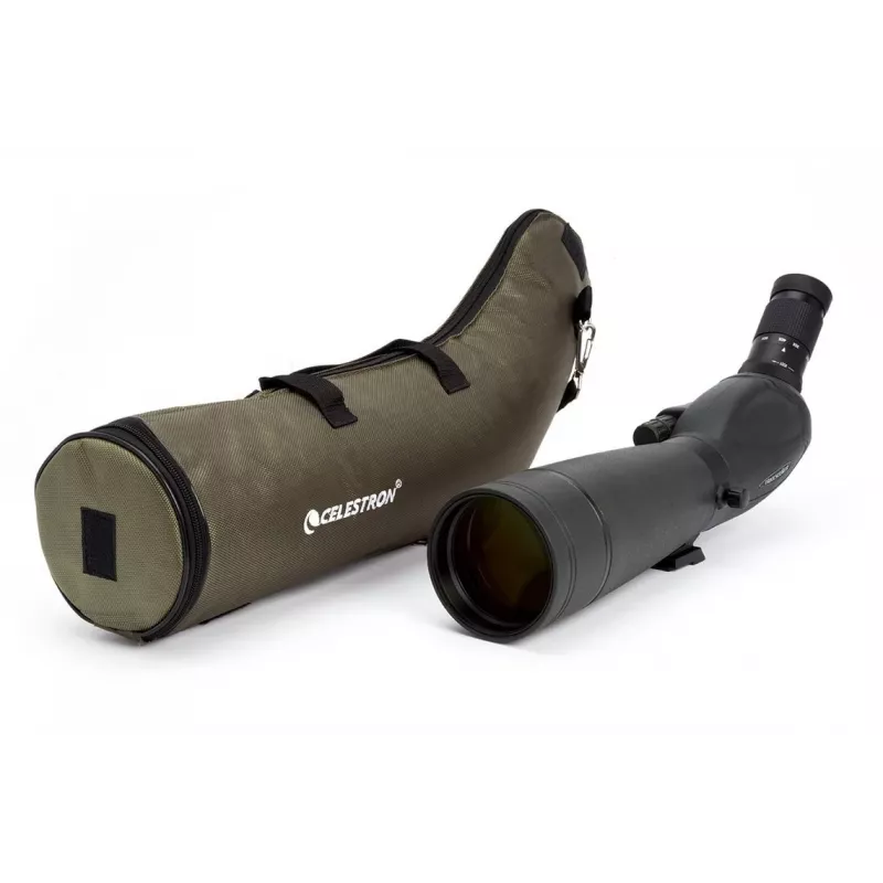 Celestron TrailSeeker 80-45 Stopień luneta obserwacyjna 60x BaK-4 Czarny