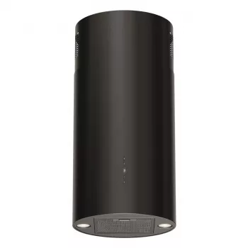MAAN Elba2 39 cm czarny okap wyspowy rogowy