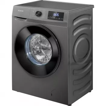 Pralka ładowana od przodu BOMANN WA 7185, pojemność 8 kg, 1400 obr./min, klasa energetyczna A, czarna