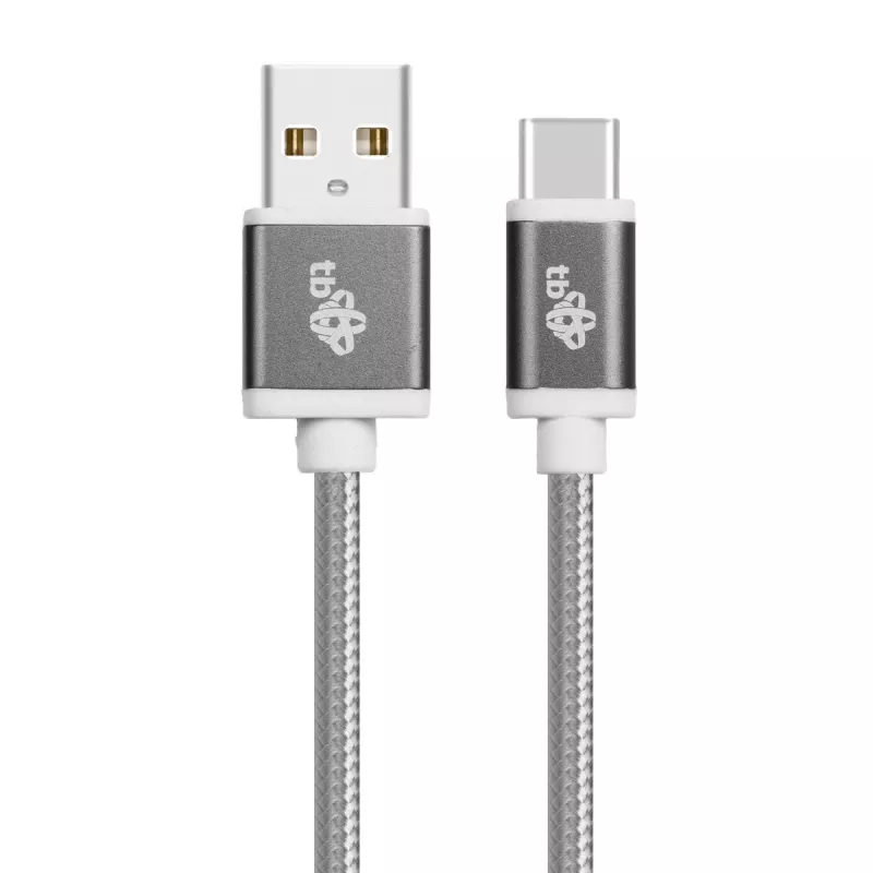 TB USB - Kabel USB-C 1,5 szary (AKTBXKUCSBA150S)