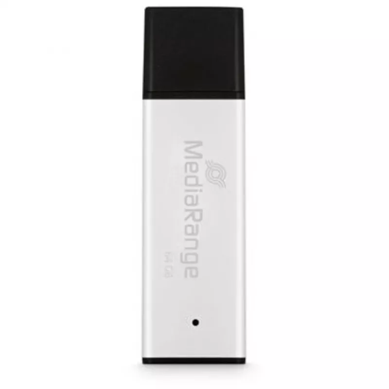 MEDIARANGE Pendrive 64 GB USB 3.0 wysokowydajny, aluminiowy - Pendrive - 64 GB